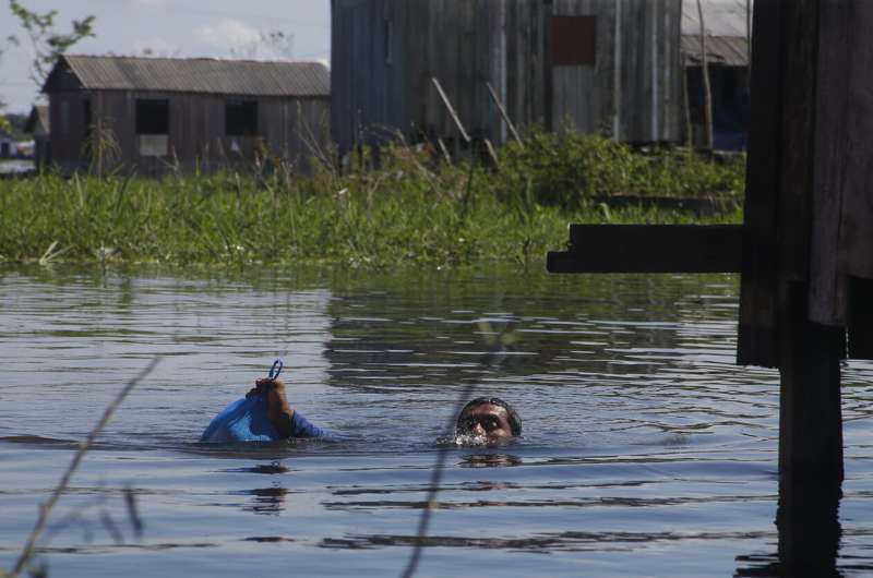 People in Brazil's Amazon rainforest again reel from floods
