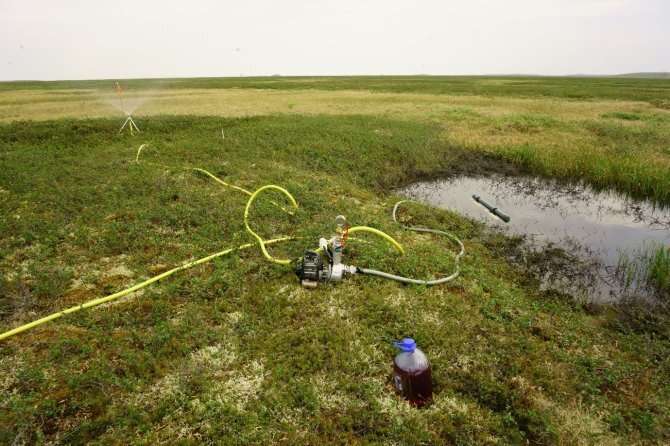 Permafrost thawing faster than expected due to extreme summer rainfall