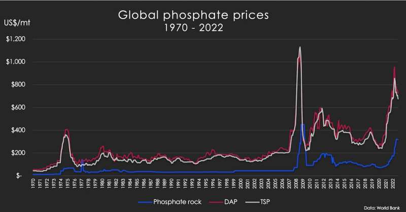 Phosphorus supply is increasingly disrupted—we are sleepwalking into a global food crisis