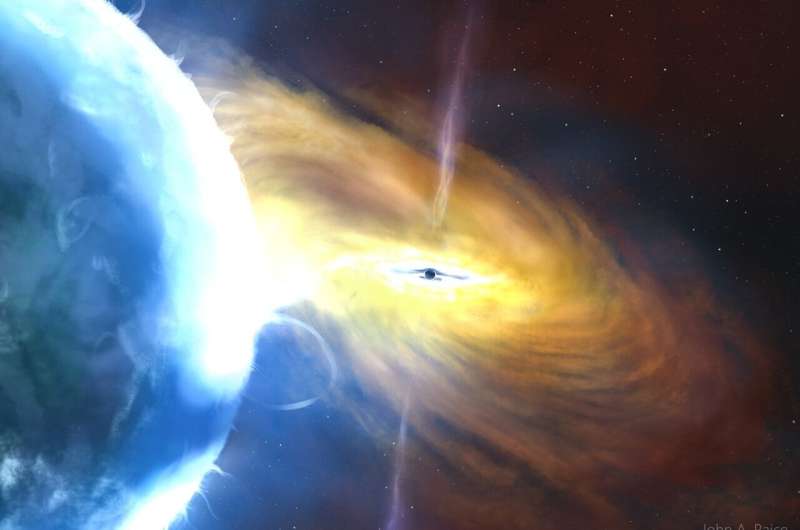 Polarized X-rays reveal shape, orientation of extremely hot matter around black hole