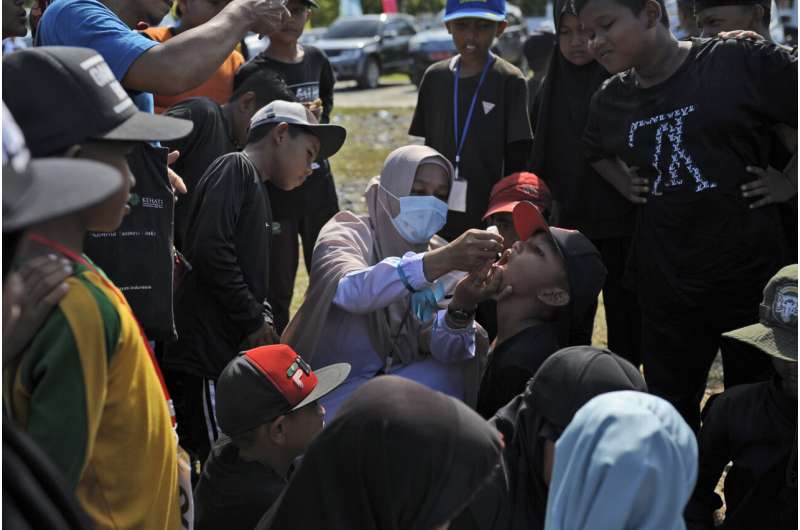 Polio is back in Indonesia, sparking vaccination campaign