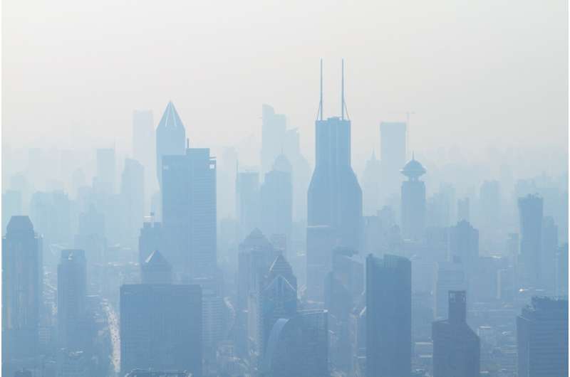 Pollution exposure associated with multimorbidity risk