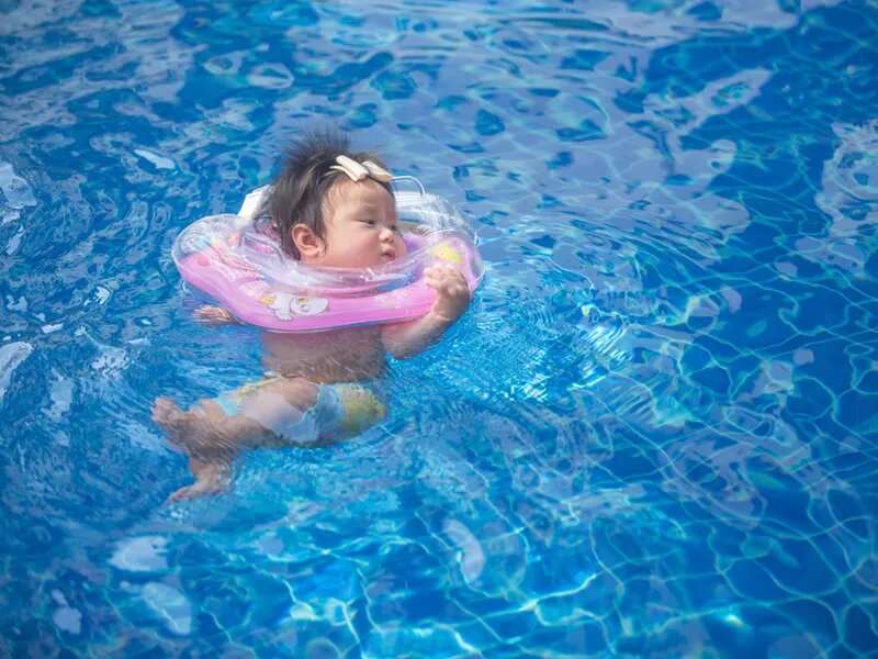 Pool neck floats a danger to babies, FDA warns