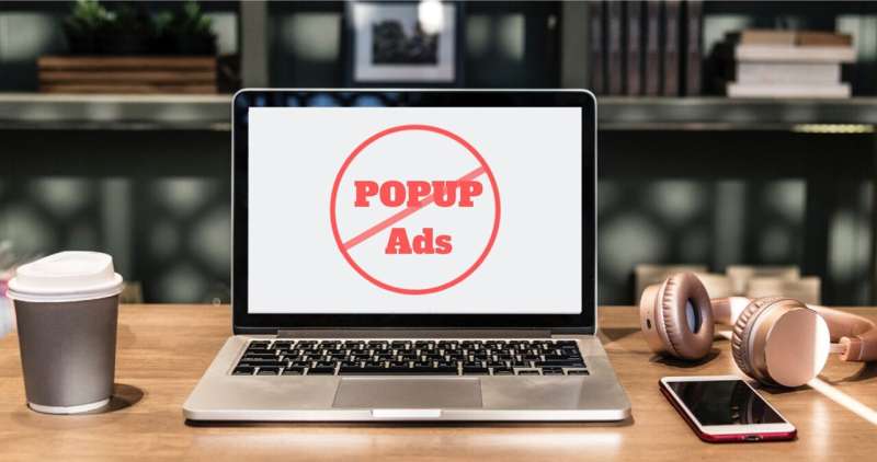 popup ad