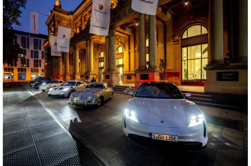 Porsche shares rise in one of Europe's largest market debuts