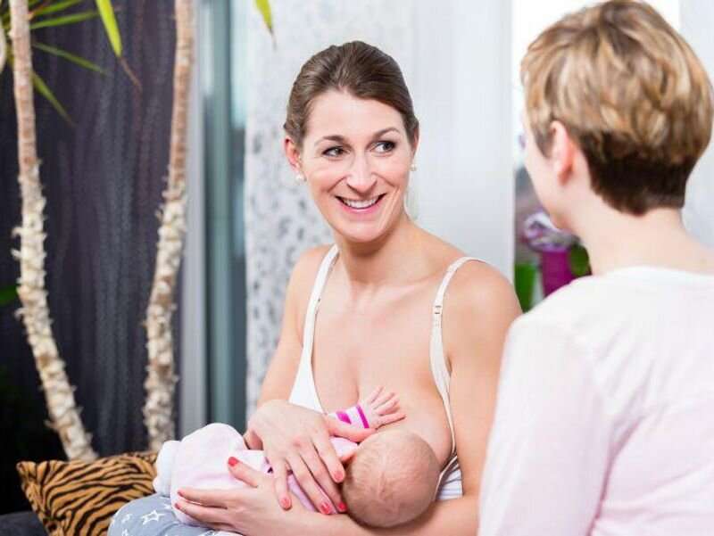 Practices supporting breastfeeding help moms achieve goals