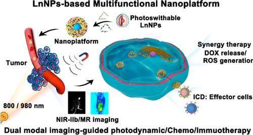 Precise antitumor strategy achieved via photo-switchable lanthanide-doped nanoparticles