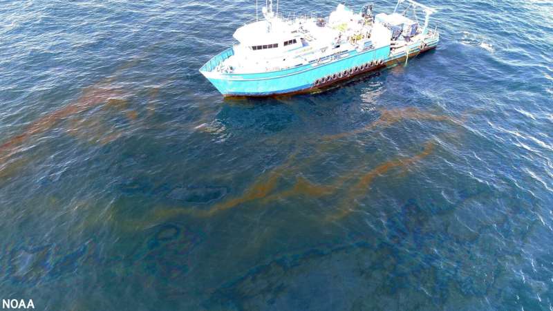 Private, public effort contains 1 million gallons of oil at longest U.S. spill