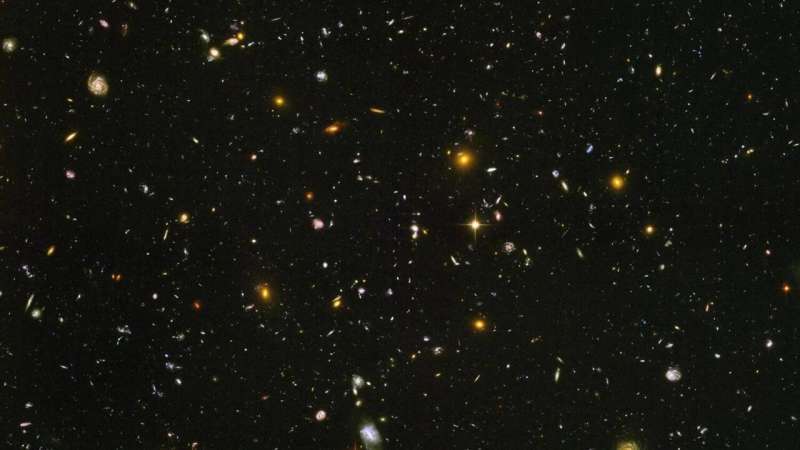 Mettere in pratica la teoria della relatività speciale, contando le galassie