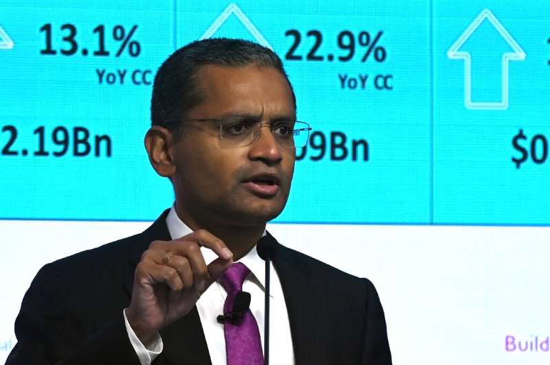 Rajesh Gopinathan, chief executive and managing director of Tata Consultancy Services, said it was a 'milestone quarter' for his