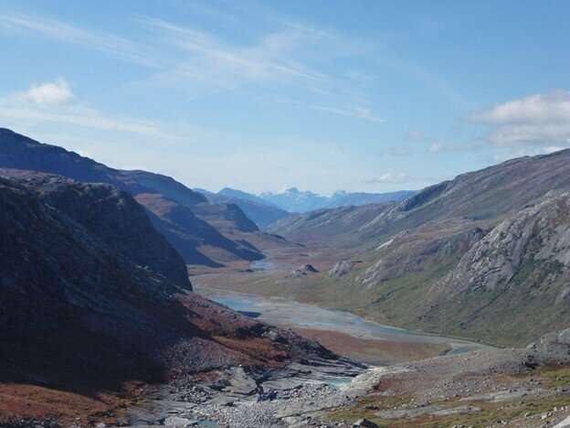 Avance glaciaire rapide reconstituée à l'époque de l'occupation nordique au Groenland