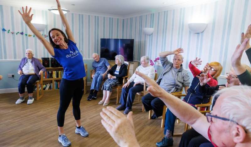 Research shows music and movement hits right note with care home residents