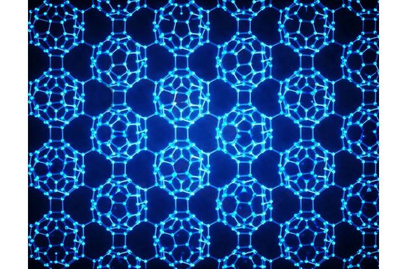 Researchers add new member to carbon material family, a two-dimensional monolayer polymeric fullerene