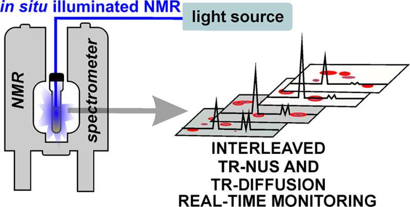 Researchers combine two NMR-based methods to understand the photopolymerization process