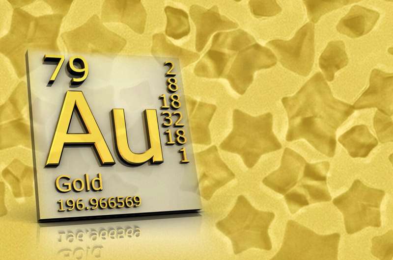 Researchers create a sea of nano-sized gold stars
