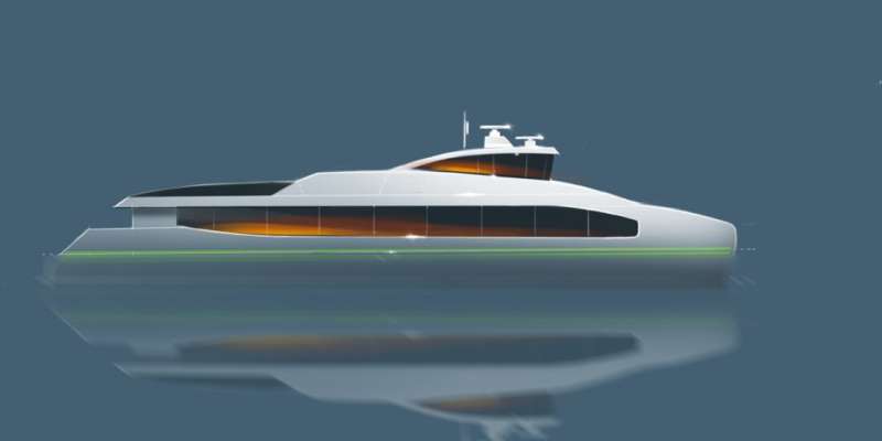 Researchers give an identity to the world's first fully electric high-speed ferry