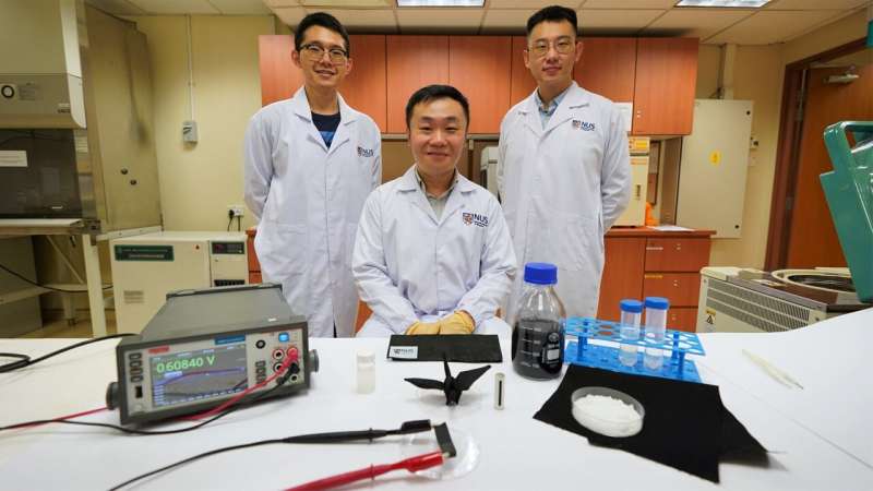 Researchers invent self-charging, ultra-thin device that generates electricity from air moisture