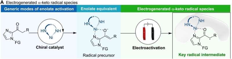 Researchers realize asymmetric electrochemical radical functionalization of alkenes and allylation