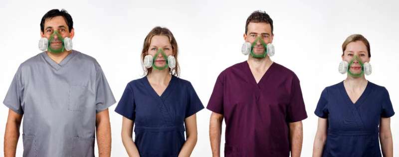 Reusable and customised facemask to keep healthcare workers safe thanks to digital supply-chain