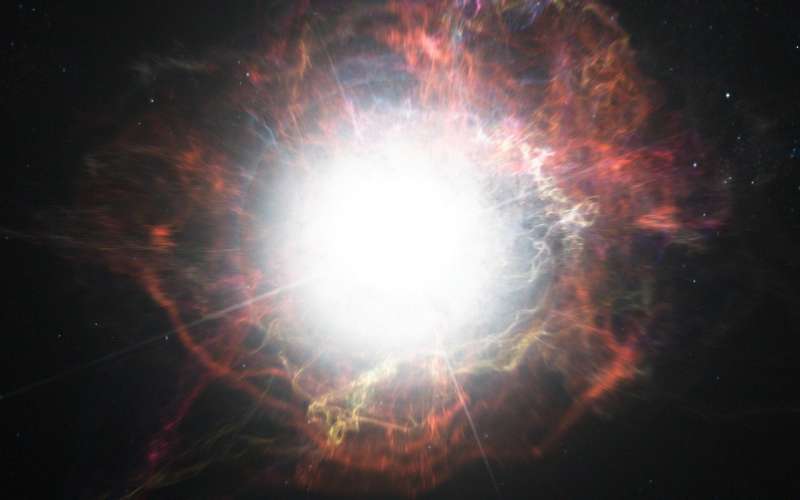 Rewinding a supernova with machine learning