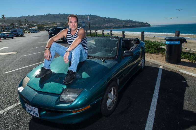 Robness says he was doing odd jobs and sleeping in his car by the beach when he started exploring the world of cryptocurrencies 