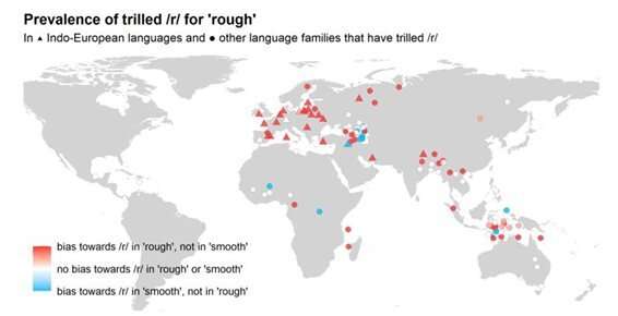 'Rough' words feature a trill sound in languages around the globe