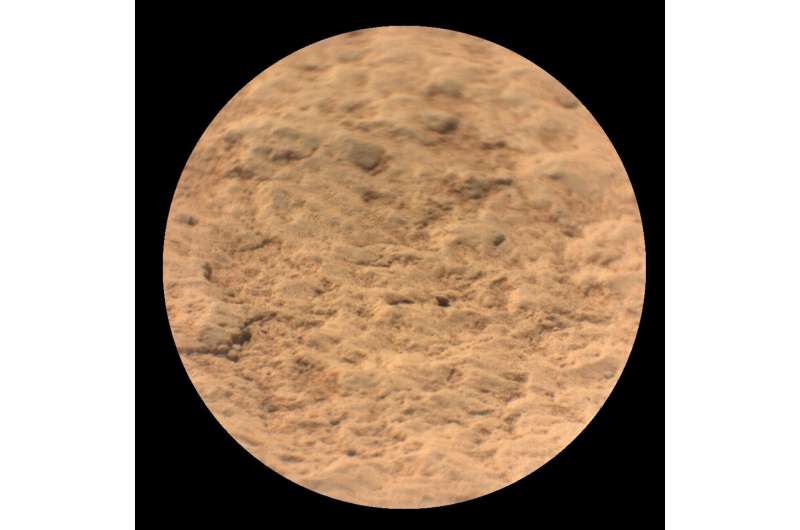 Los hallazgos del rover ofrecen una visión del antiguo paisaje del Planeta Rojo