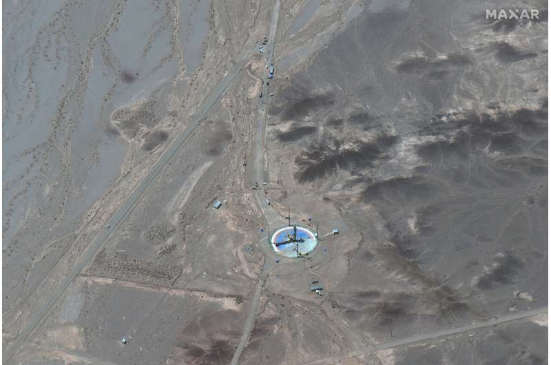Satellite images suggest Iran preparing for rocket launch
