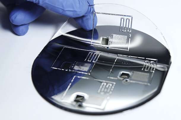 Scaling up the production of liquid metal circuits