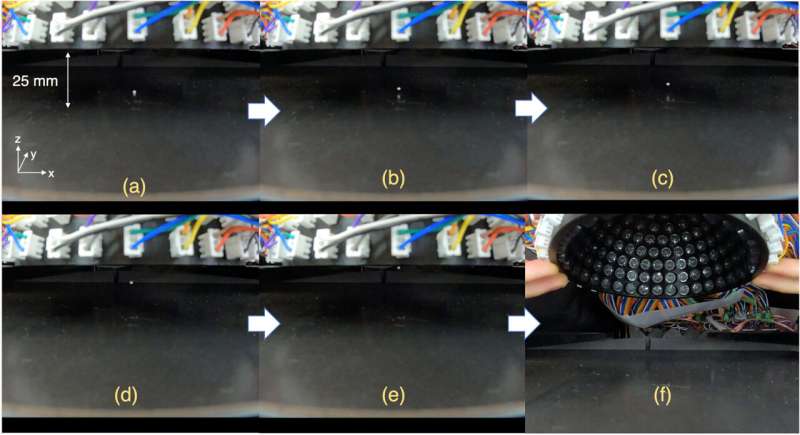 Scientists fine-tune 'tweezers of sound' for contactless manipulation of objects