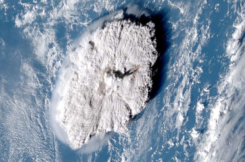 Les scientifiques ont identifié le panache volcanique le plus élevé jamais enregistré