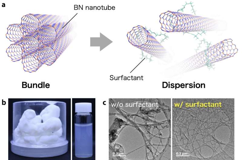 Scientists use surfactant to help make 'inert' templates for nanotube growth