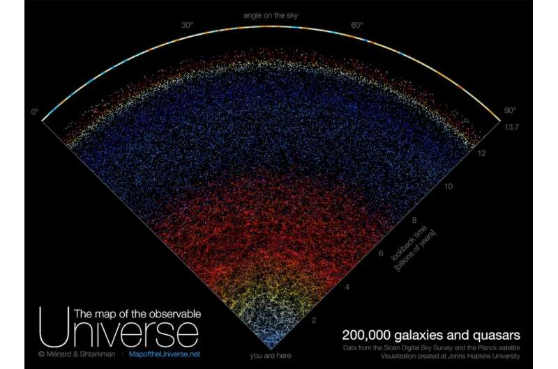 Browse the universe with a new interactive map