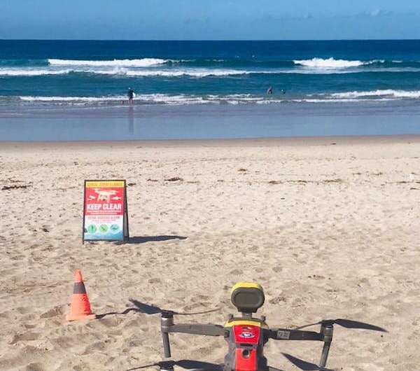 Shoring up drones with artificial intelligence helps surf lifesavers spot sharks at the beach