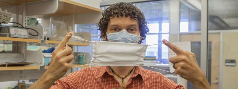 Silk improves function of surgical masks