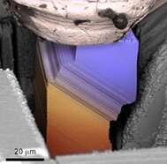 Smallest earthquakes ever detected in micron-scale metals