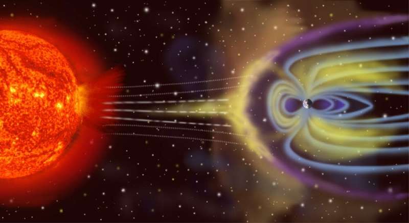 La tormenta solar golpea el campo magnético de la Tierra el 21 de julio