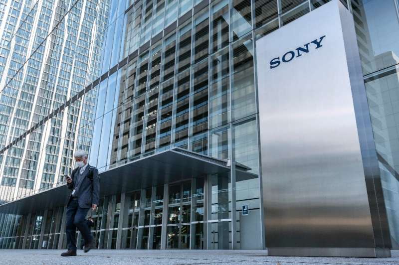 Sony said the weak yen had boosted profits in several sectors