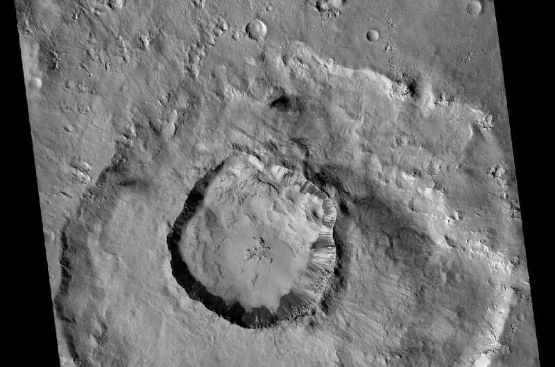 Fuente de antiguas rocas marcianas encontradas usando la supercomputadora de Perth