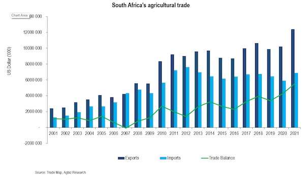 South Africa's agricultural exports are the lifeblood of the economy, but they also have weaknesses