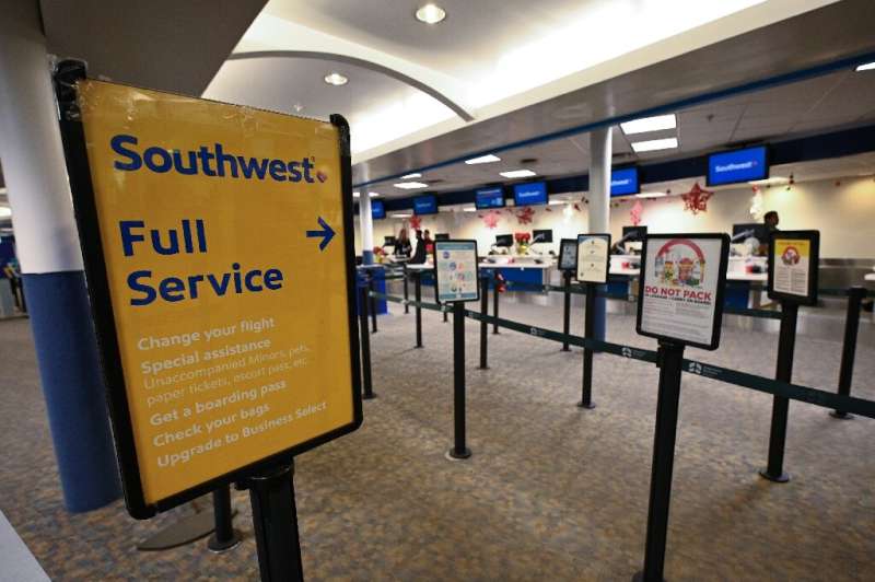 Southwest Airlines is struggling to restore service after a breakdown in its logistics operation