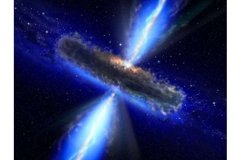 The study of space provides the clearest understanding yet of the life cycle of supermassive black holes