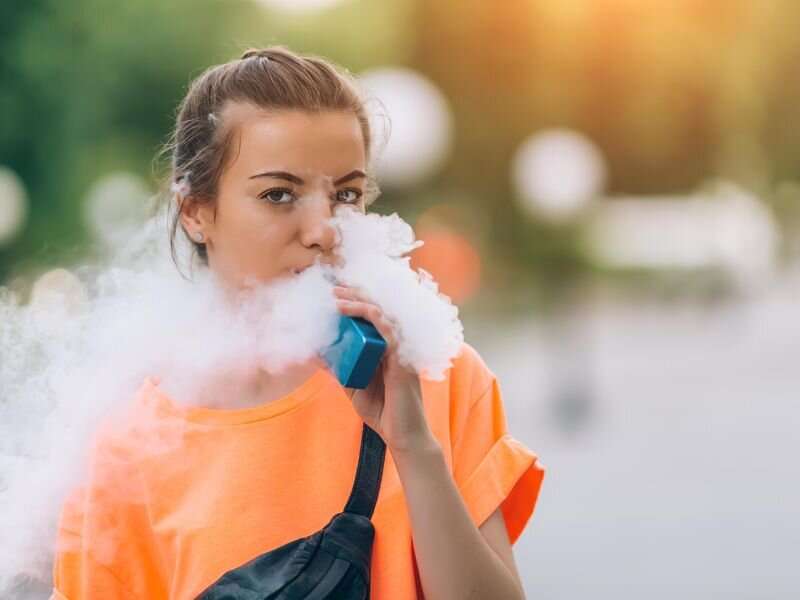 Sports team participation linked to increased odds of vaping