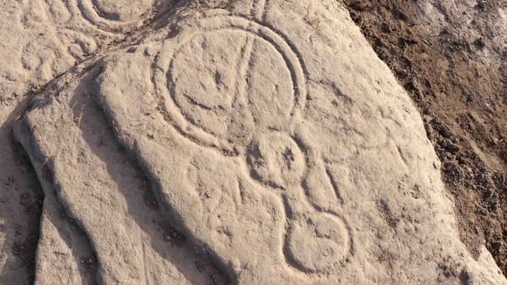 Stone me! Rare Pictish symbol stone found near potential site of famous battle