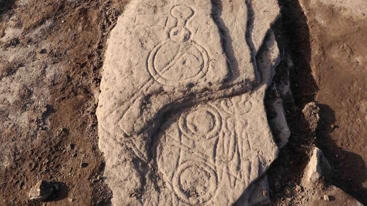 Stone me! Rare Pictish symbol stone found near potential site of famous battle
