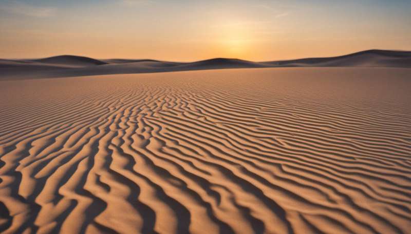 Stretching sands as desertification spreads to Europe
