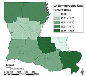 Structural racism drives higher COVID-19 death rates in Louisiana, study finds