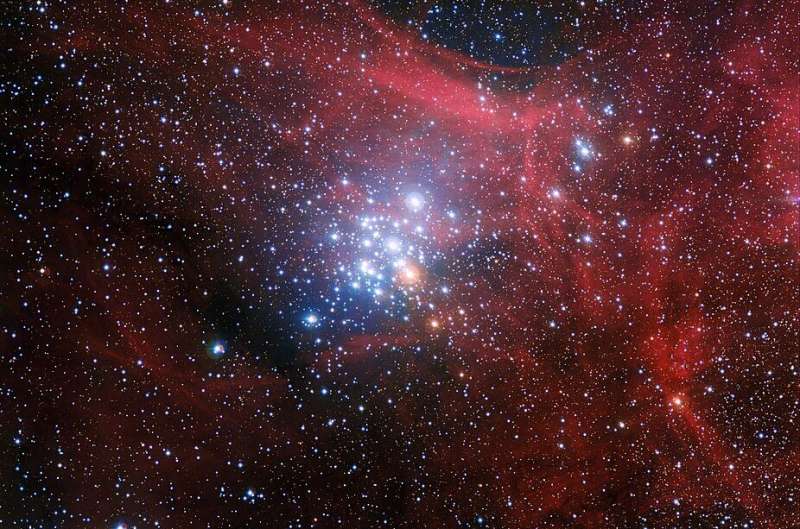 Study inspects young open cluster NGC 3293