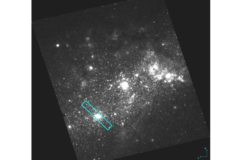 Study investigates chemical composition of the young massive cluster NGC 1569-B