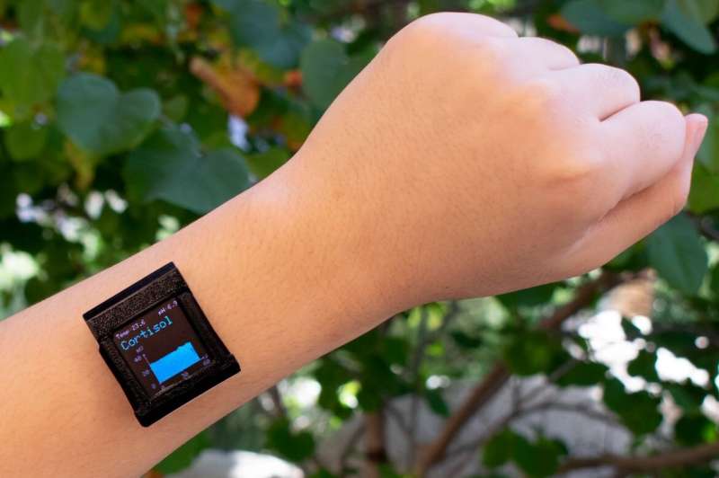 Sweating the small stuff: Smartwatch developed at UCLA measures key stress hormone